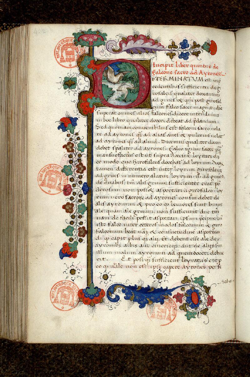 Paris, Bibl. Mazarine, ms. 3716, p. 432 - vue 1