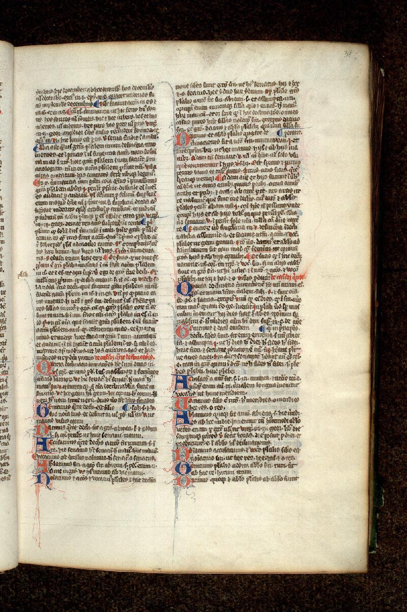 Paris, Bibl. Mazarine, ms. 3800, f. 038