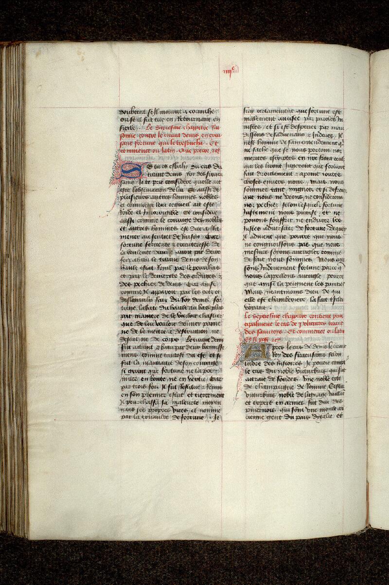 Paris, Bibl. Mazarine, ms. 3878, f. 132 bis v