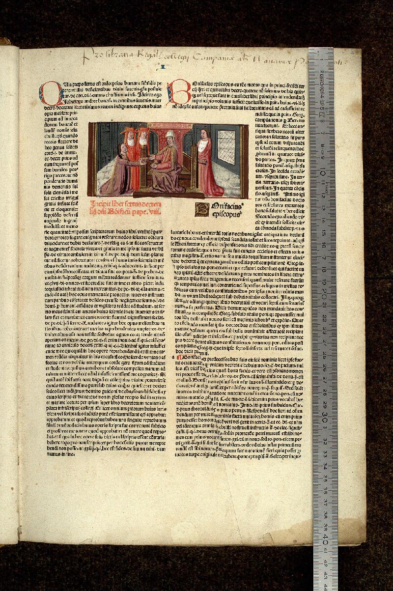 Paris, Bibl. Mazarine, inc. 1227, A f. 005 - vue 1