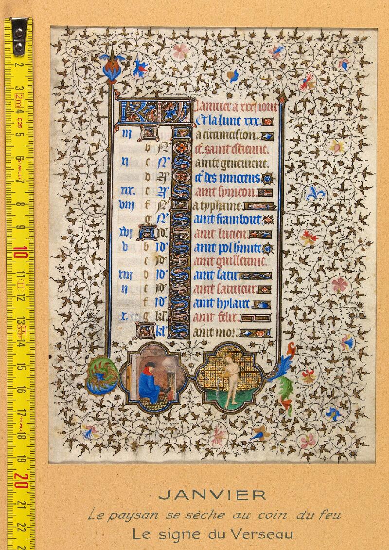 Paris, Musée national du Moyen Âge, Cl. 11314 a, recto - vue 1