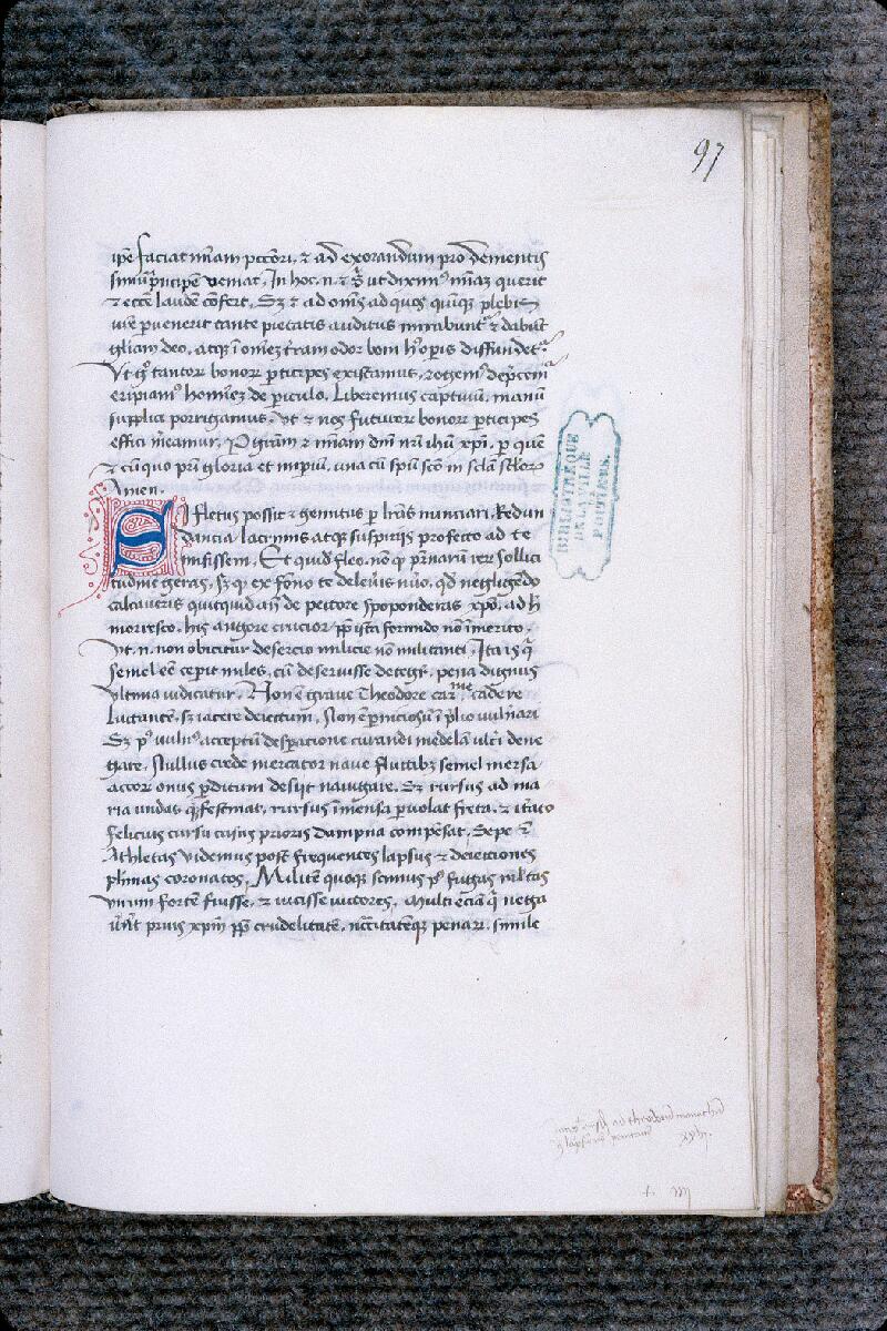 Poitiers, Bibl. mun., ms. 0062, f. 097