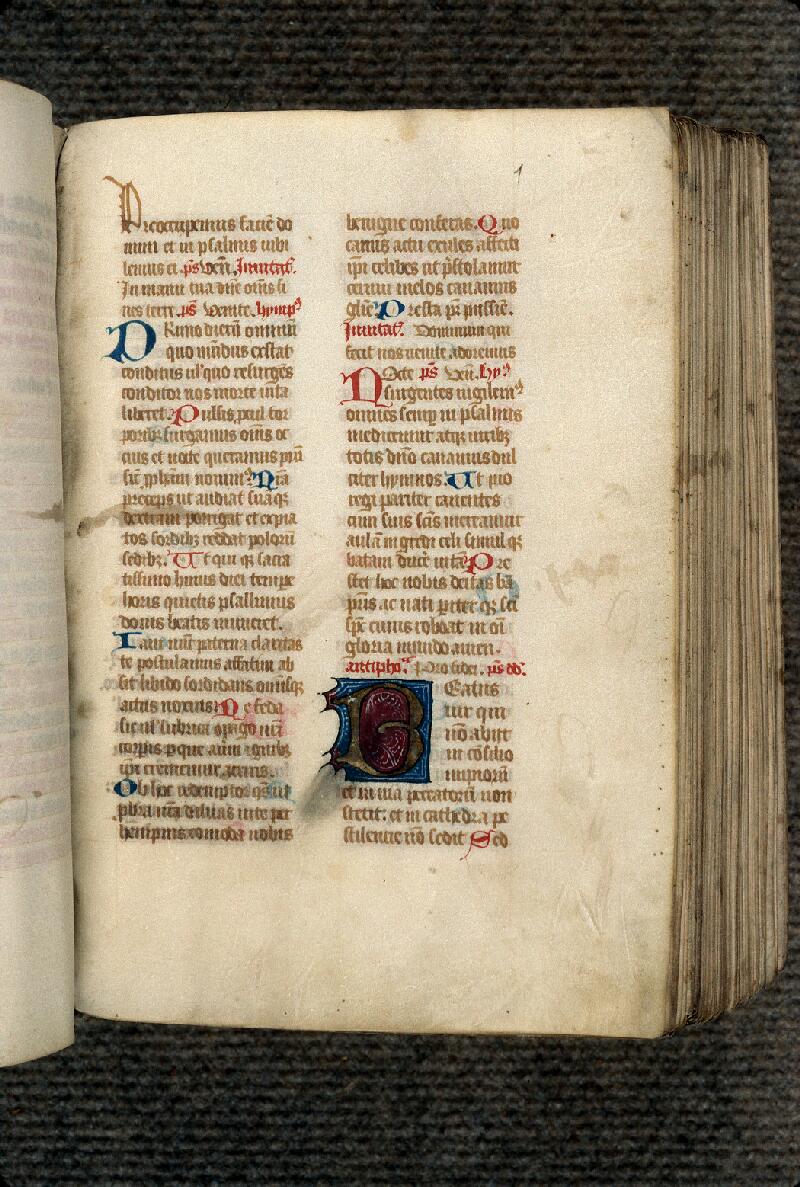 Provins, Bibl. mun., ms. 0007, f. 001 - vue 2