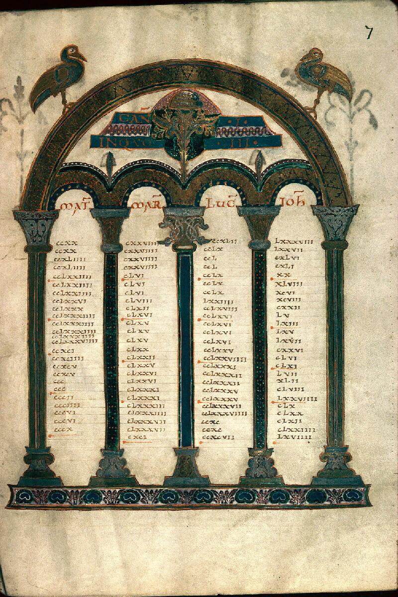 Reims, Bibl. mun., ms. 0010, f. 007 - vue 1