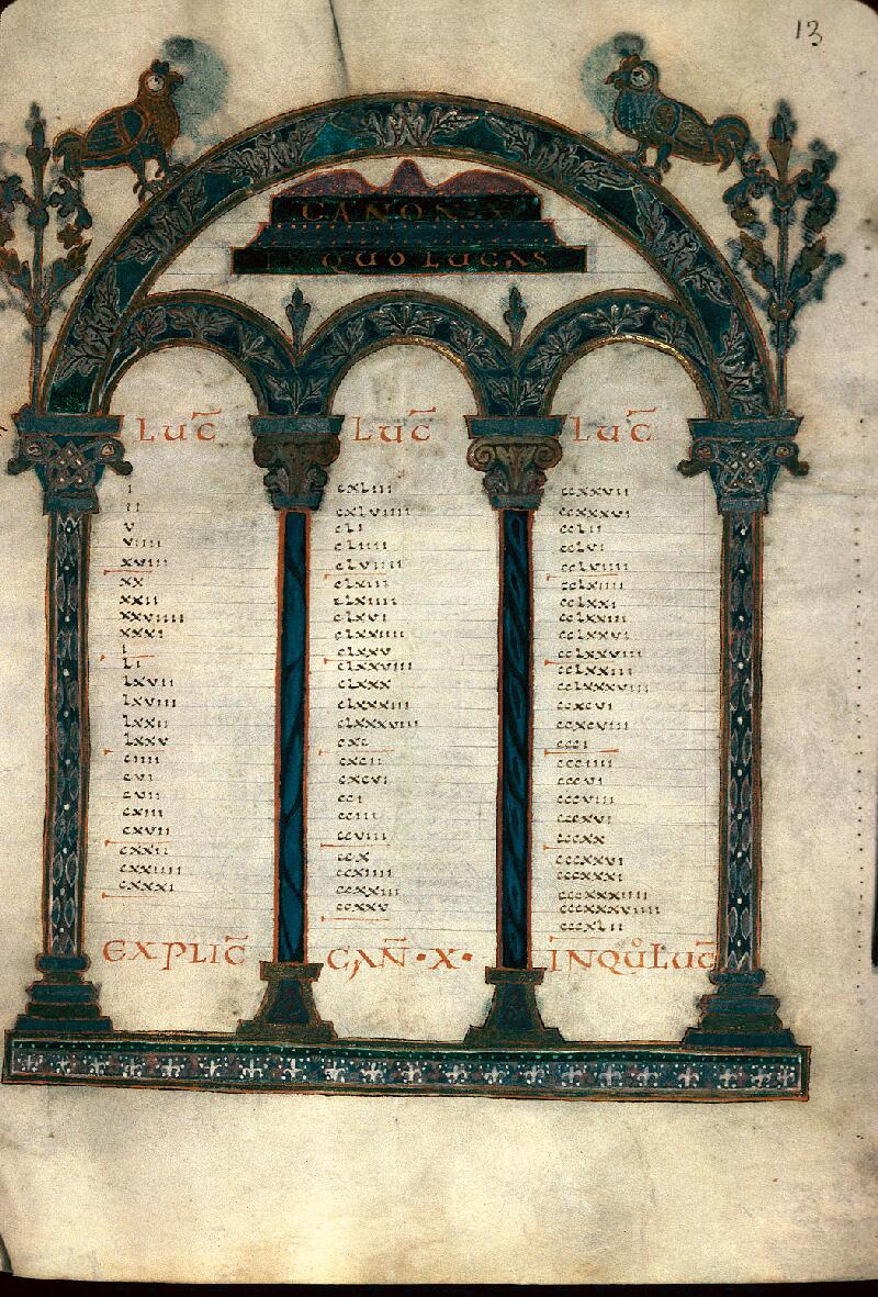 Reims, Bibl. mun., ms. 0010, f. 013 - vue 1