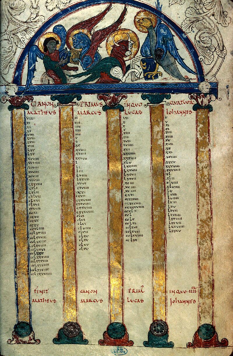 Reims, Bibl. mun., ms. 0013, f. 003v - vue 1