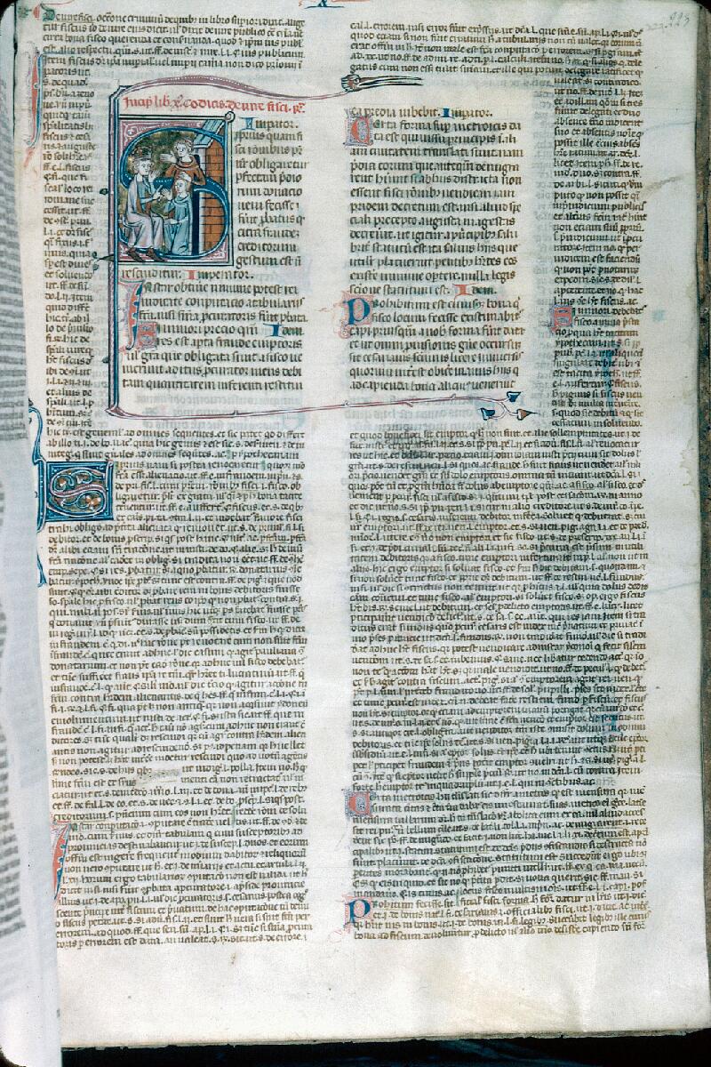Reims, Bibl. mun., ms. 0818, f. 223 - vue 1