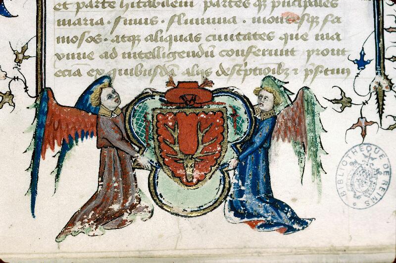 Reims, Bibl. mun., ms. 1321, f. 001 - vue 2