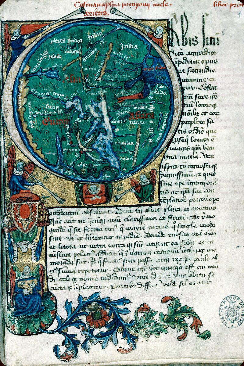Reims, Bibl. mun., ms. 1321, f. 012 - vue 1