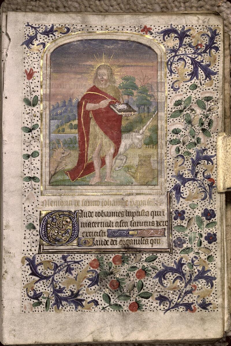 Riom, Bibl. mun., ms. 0076, f. 061 - vue 1