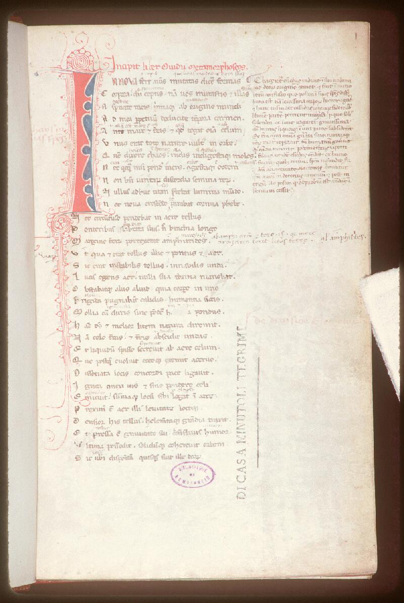 Romorantin, Bibl. mun., ms. 0001, f. 001