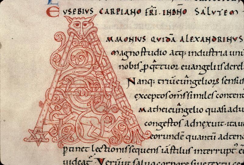 Rouen, Bibl. mun., ms. 0032, f. 008v - vue 2