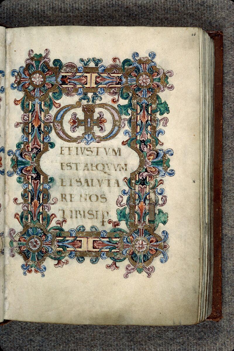 Rouen, Bibl. mun., ms. 0274, f. 026 - vue 1