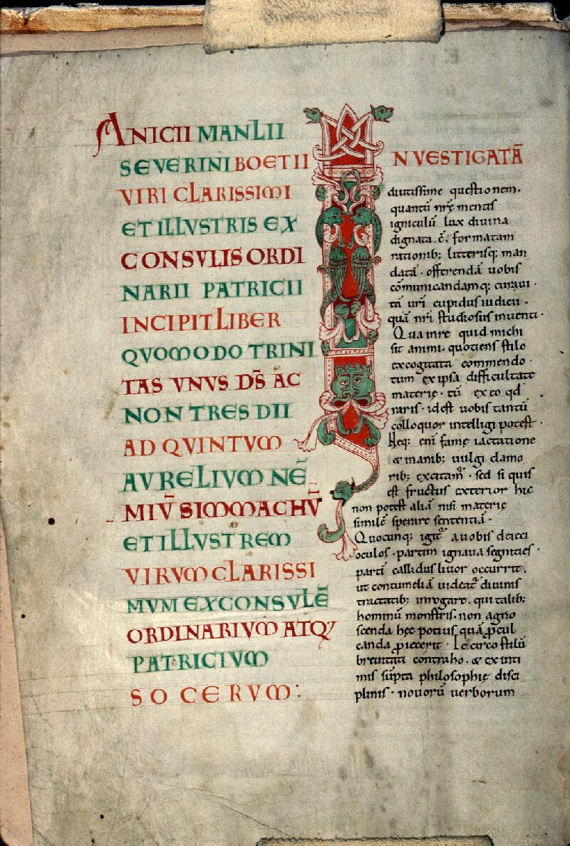 Rouen, Bibl. mun., ms. 0481, f. 001v - vue 1