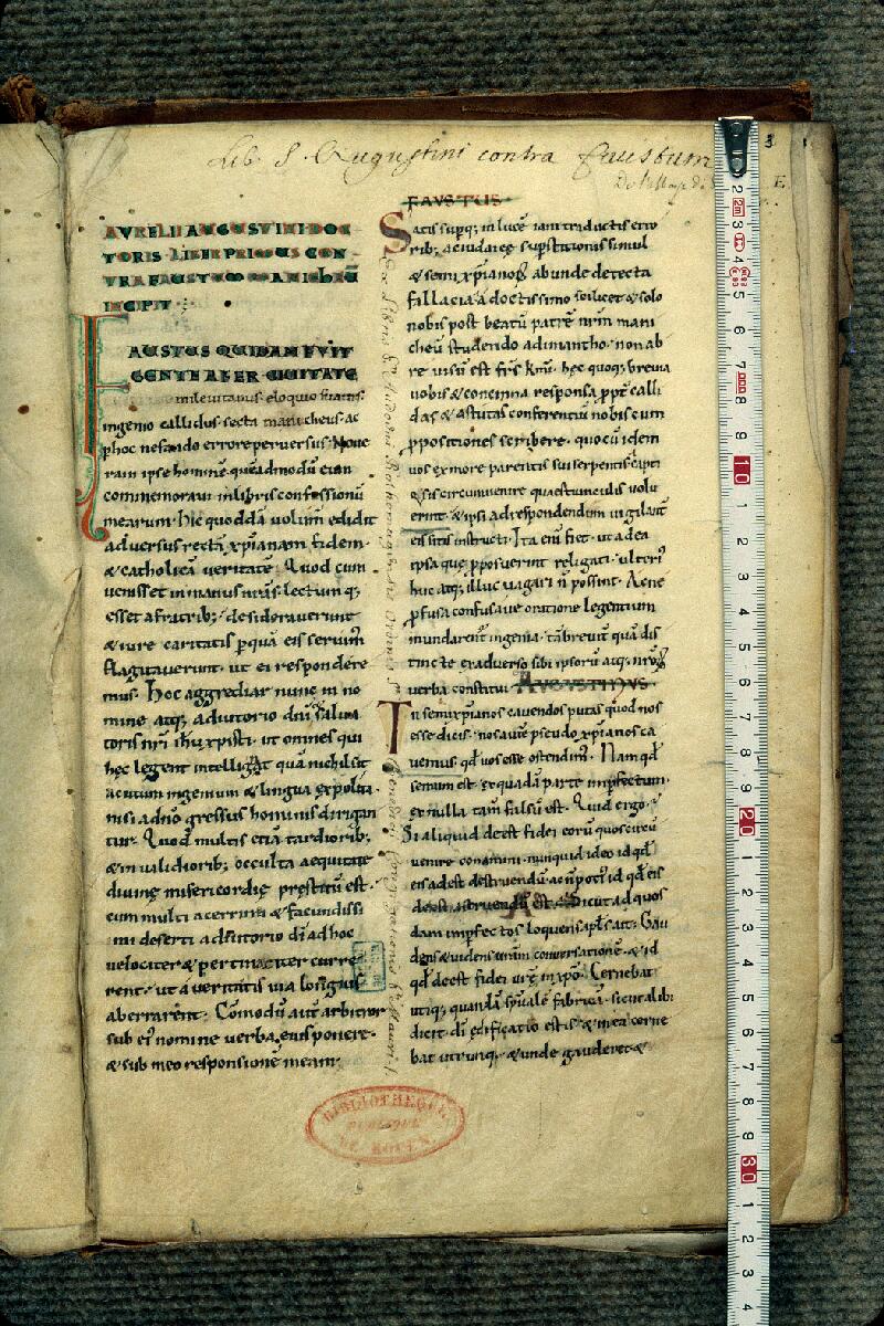 Rouen, Bibl. mun., ms. 0484, f. 003 - vue 1