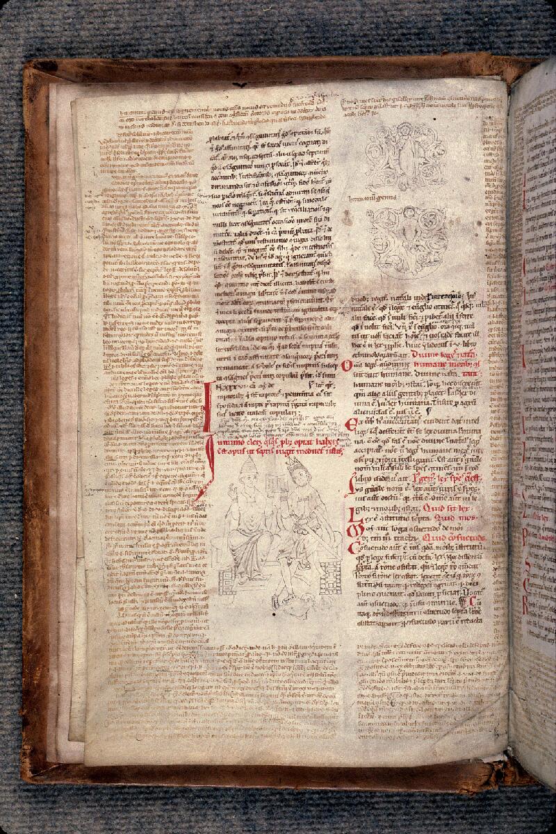 Rouen, Bibl. mun., ms. 0707, f. 002v - vue 1