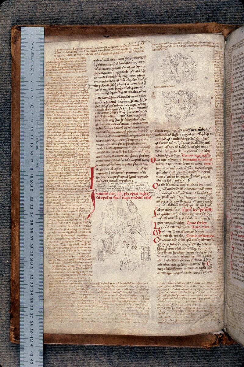 Rouen, Bibl. mun., ms. 0707, f. 002v - vue 2