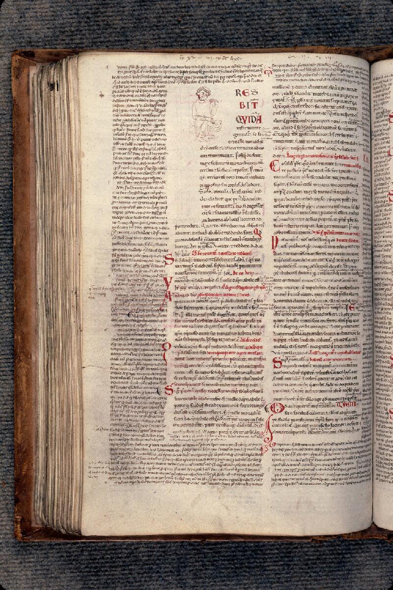 Rouen, Bibl. mun., ms. 0707, f. 134v - vue 1