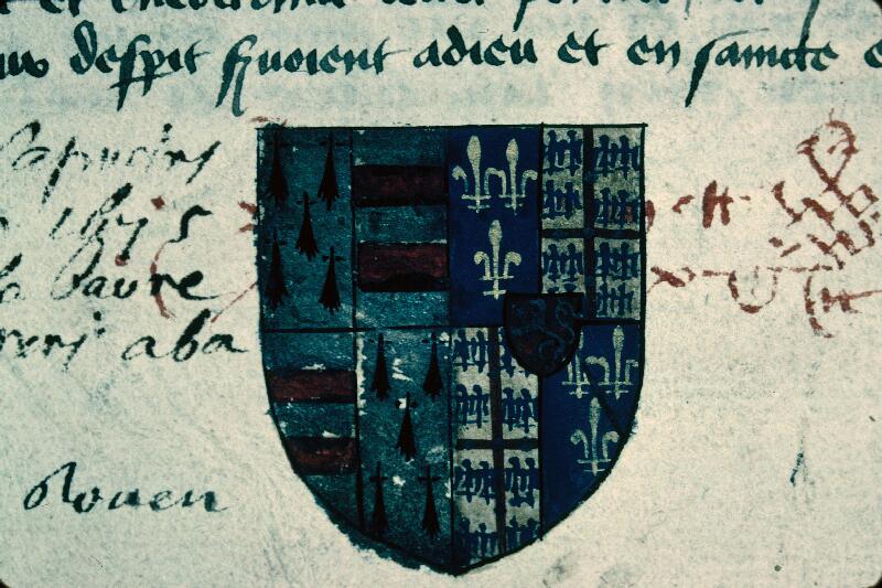 Rouen, Bibl. mun., ms. 0943, f. 001 - vue 2