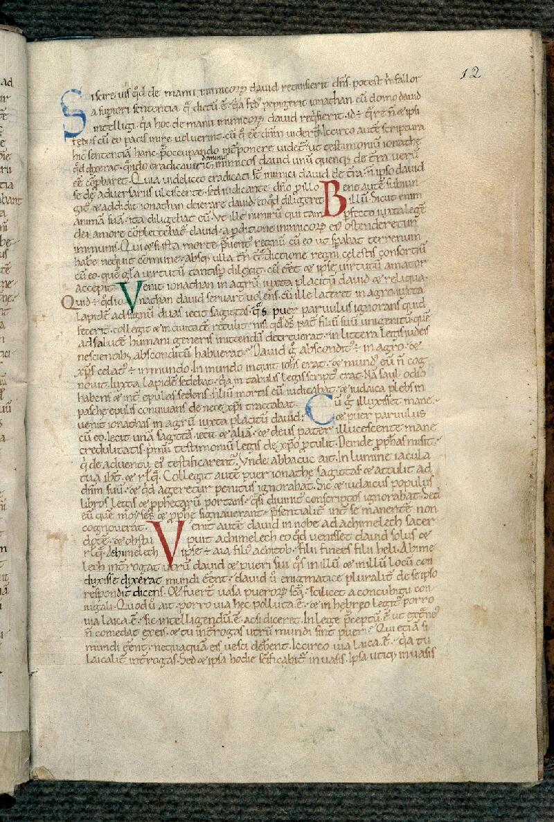 Rouen, Bibl. mun., ms. 1174, f. 012 - vue 2