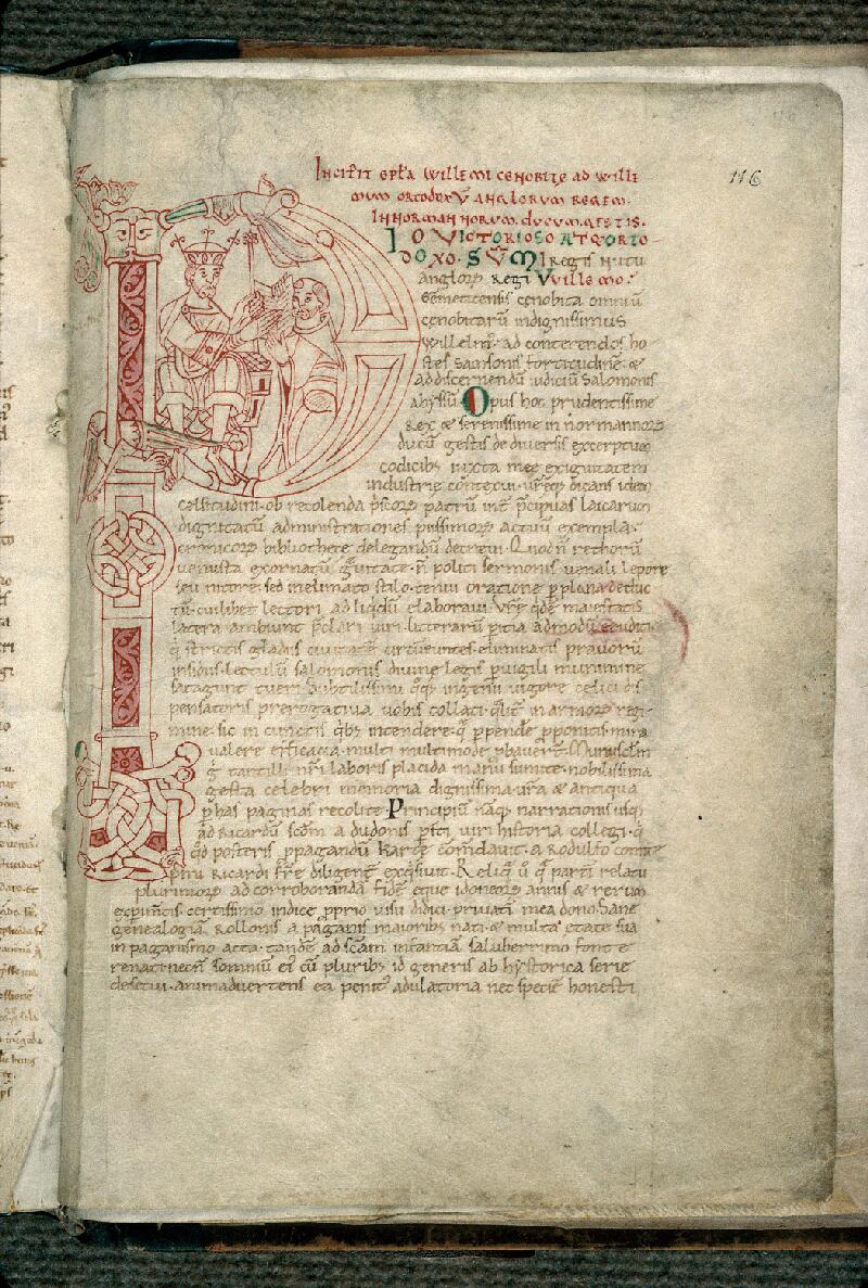 Rouen, Bibl. mun., ms. 1174, f. 116 - vue 1