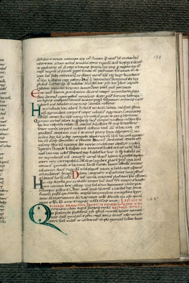 Rouen, Bibl. mun., ms. 1174, f. 128