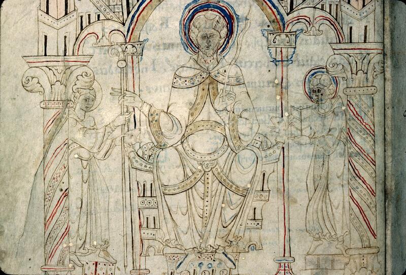 Rouen, Bibl. mun., ms. 1409, f. 001v - vue 2