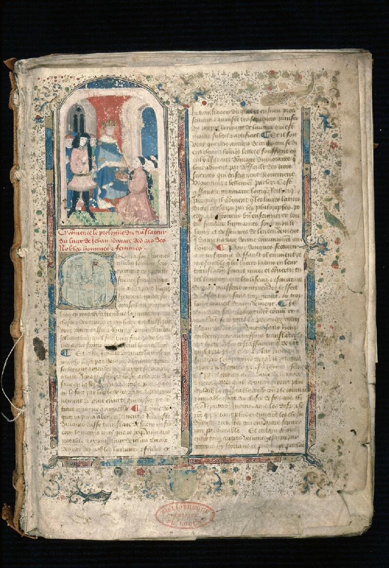 Rouen, Bibl. mun., ms. 1440, f. 001 - vue 2