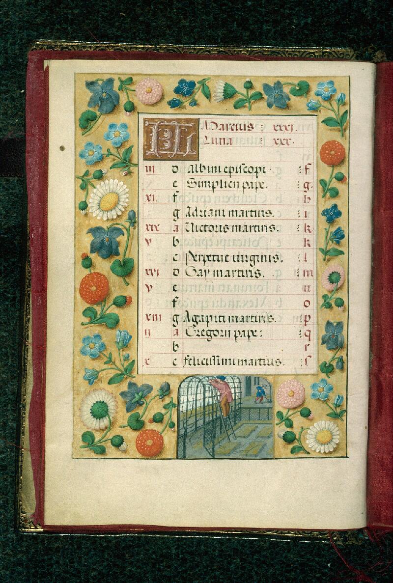 Rouen, Bibl. mun., ms. 3028, f. 003v - vue 1