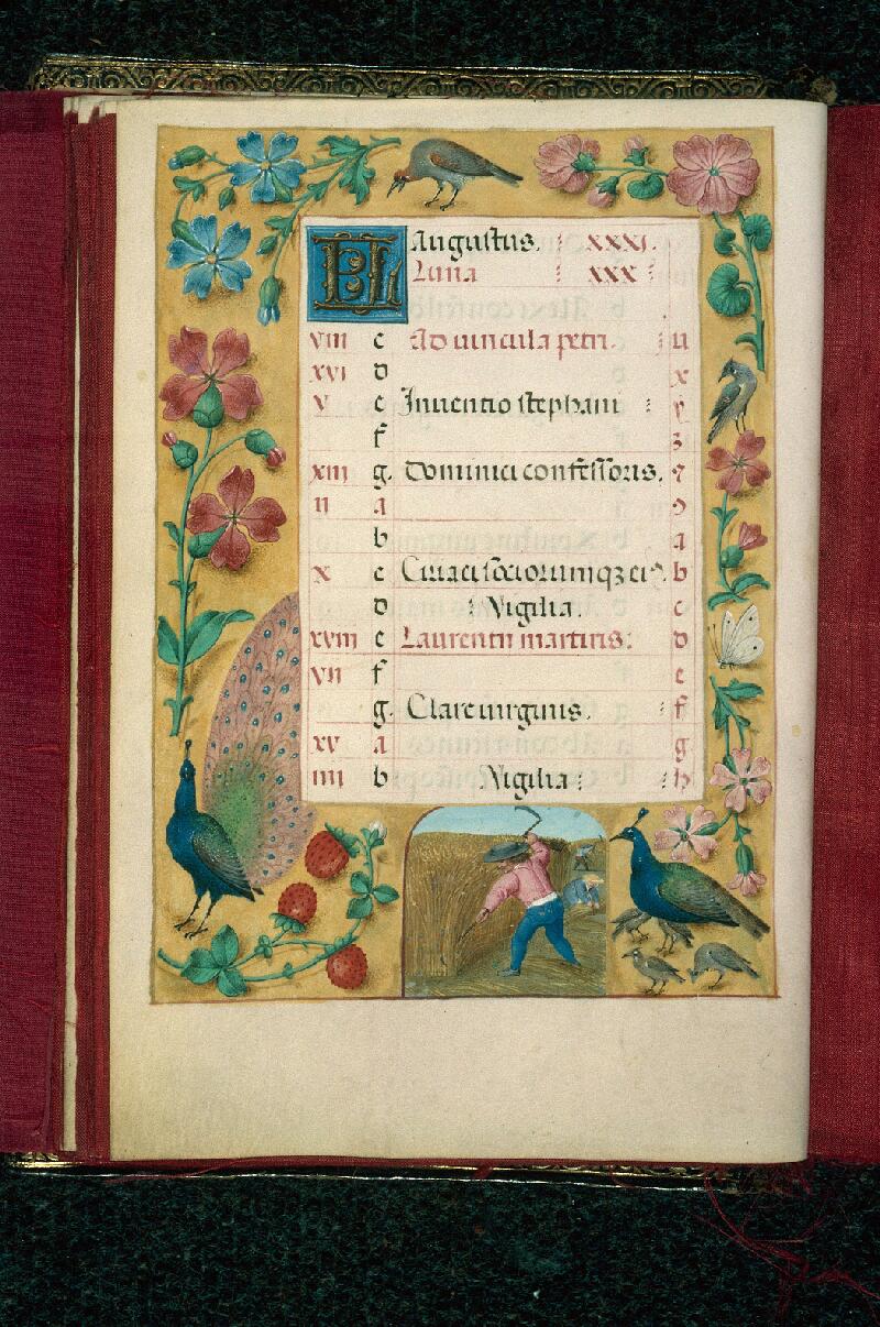 Rouen, Bibl. mun., ms. 3028, f. 008v - vue 1