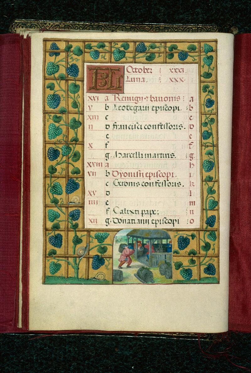 Rouen, Bibl. mun., ms. 3028, f. 010v - vue 1