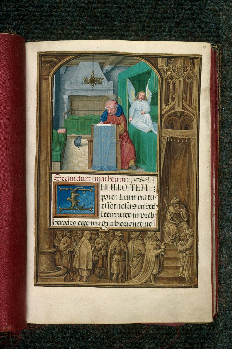 Rouen, Bibl. mun., ms. 3028, f. 063 - vue 1