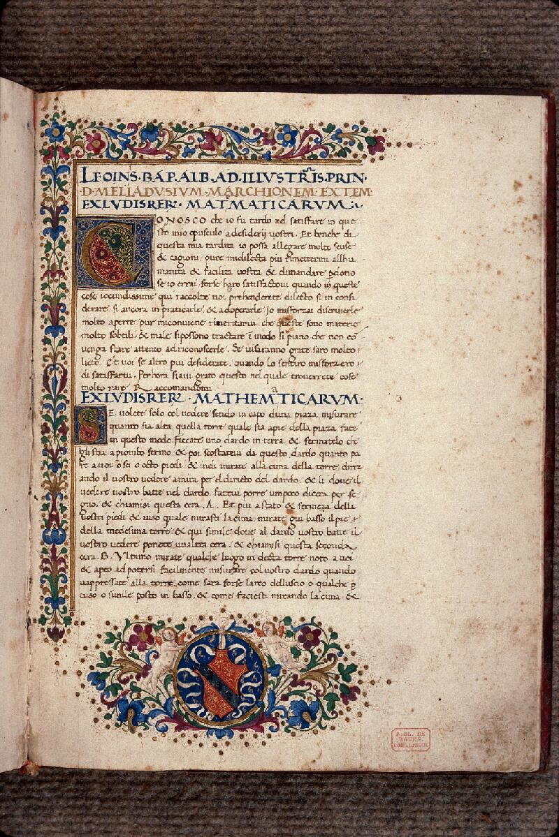 Rouen, Bibl. mun., ms. 3056, p. 001 - vue 2