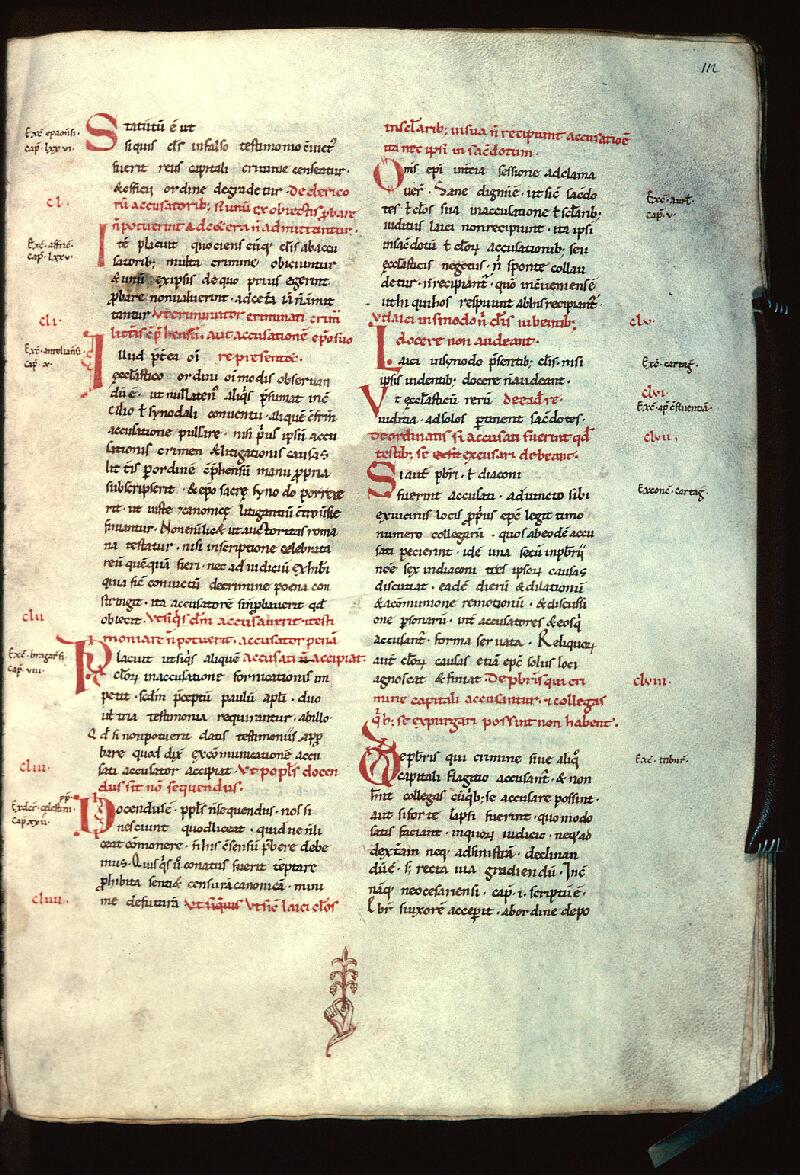 Saint-Claude, Bibl. mun., ms. 0003, f. 112 - vue 1