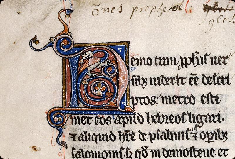 Saint-Omer, Bibl. mun., ms. 0014, f. 001 - vue 2