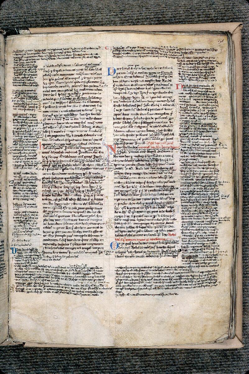 Saint-Omer, Bibl. mun., ms. 0476, f. 191 - vue 1