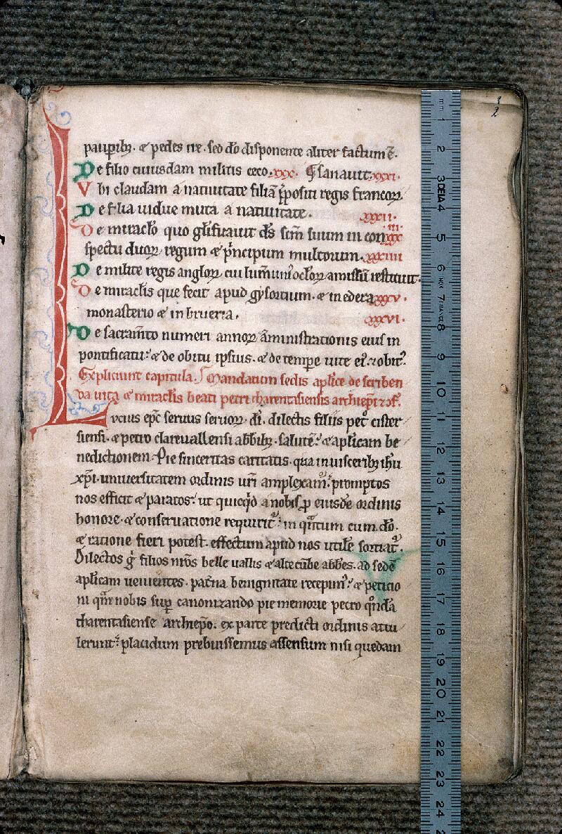 Saint-Omer, Bibl. mun., ms. 0769, f. 002 - vue 1