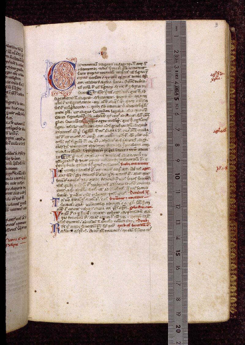 Solesmes, Bibl. abbaye Saint-Pierre, ms. 0012, f. 003 - vue 1