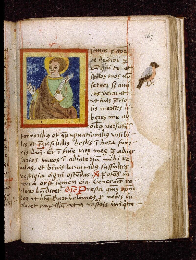 Solesmes, Bibl. abbaye Saint-Pierre, ms. 0018, f. 167