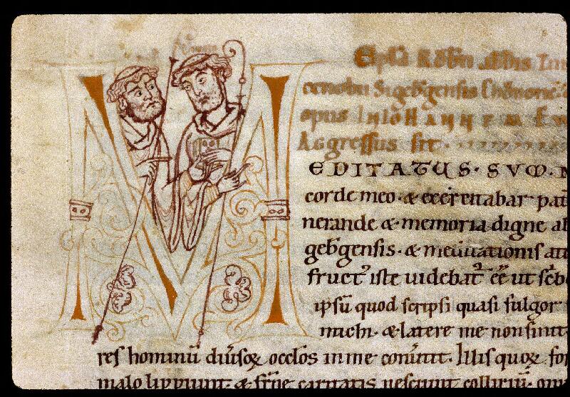 Solesmes, Bibl. abbaye Saint-Pierre, ms. 0346, f. 001 - vue 3