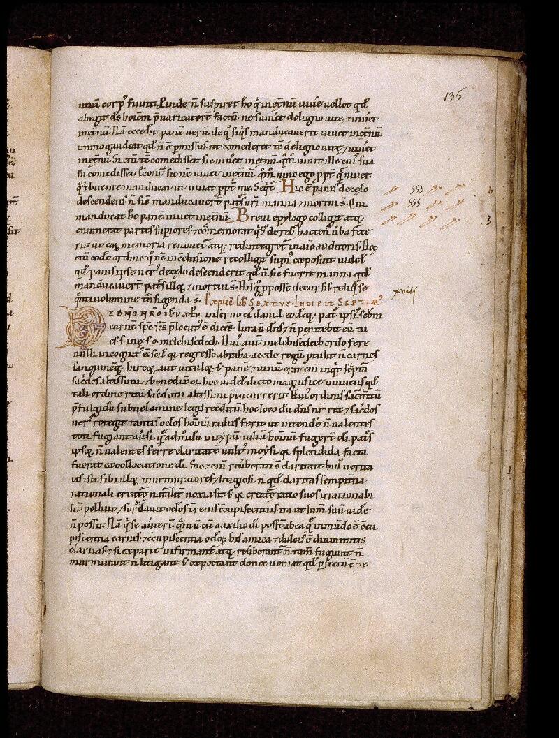 Solesmes, Bibl. abbaye Saint-Pierre, ms. 0346, f. 136
