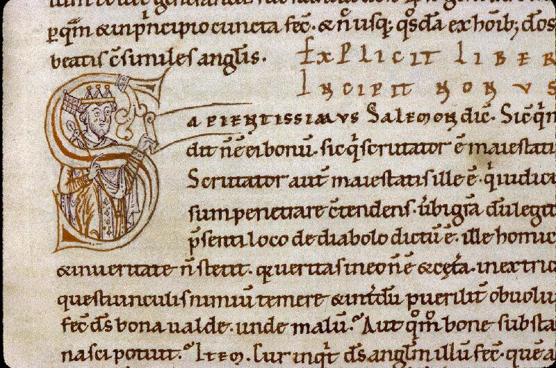 Solesmes, Bibl. abbaye Saint-Pierre, ms. 0347, f. 022 - vue 2