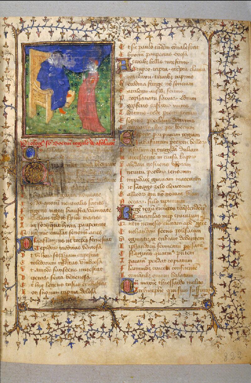 Toulouse, Bibl. mun., ms. 0822, f. 001 - vue 1