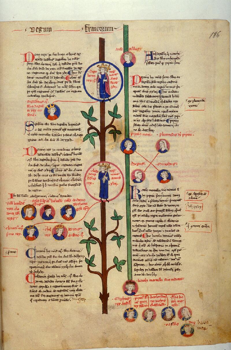 Toulouse, Bibl. mun., ms. 0450, f. 186 - vue 1