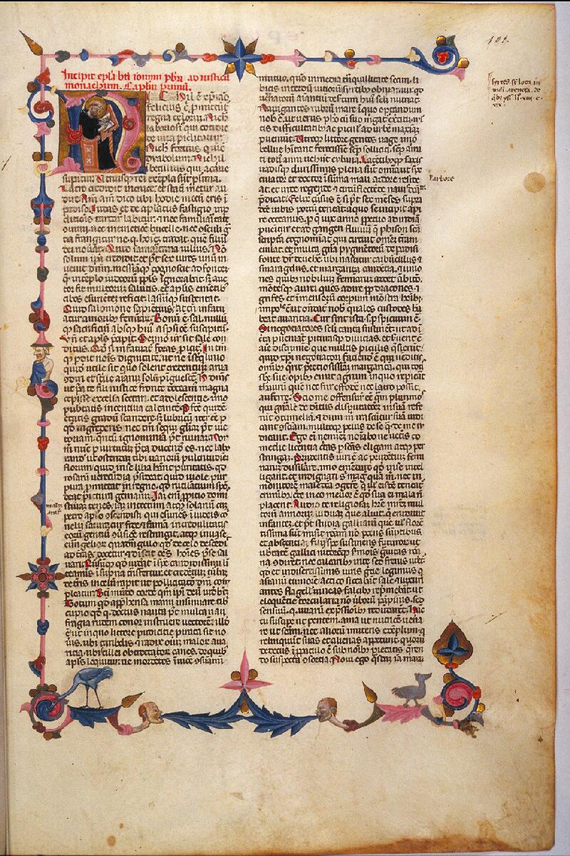 Toulouse, Bibl. mun., ms. 0155, f. 101 - vue 1