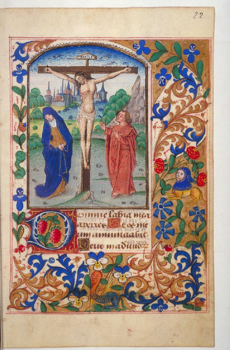 Toulouse, Bibl. mun., ms. 0140, f. 022 - vue 1