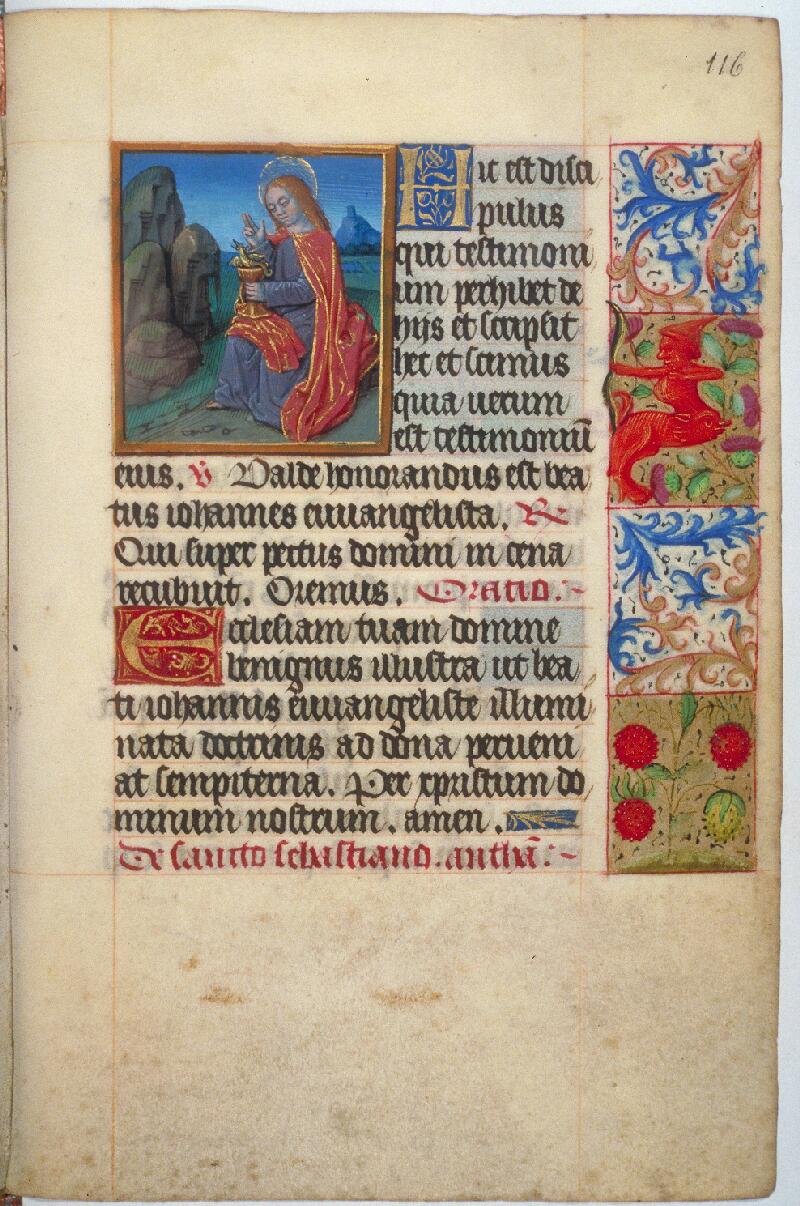 Toulouse, Bibl. mun., ms. 0135, f. 116 - vue 1