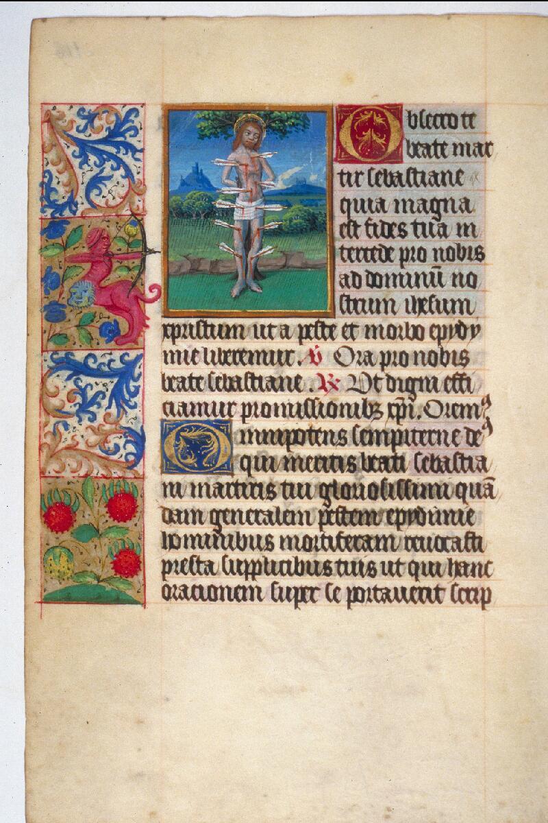 Toulouse, Bibl. mun., ms. 0135, f. 116v - vue 1