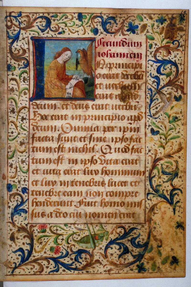 Toulouse, Bibl. mun., ms. 0136, f. 012 - vue 1