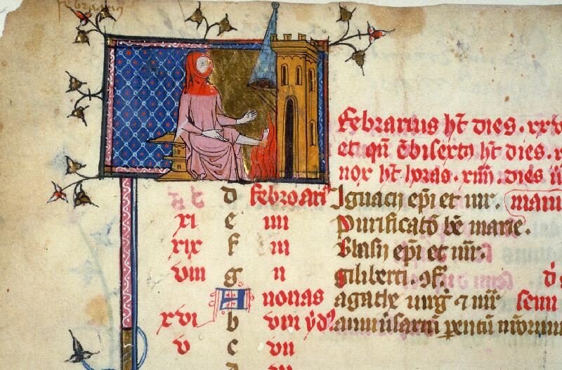 Toulouse, Bibl. mun., ms. 0091, f. 001v - vue 2